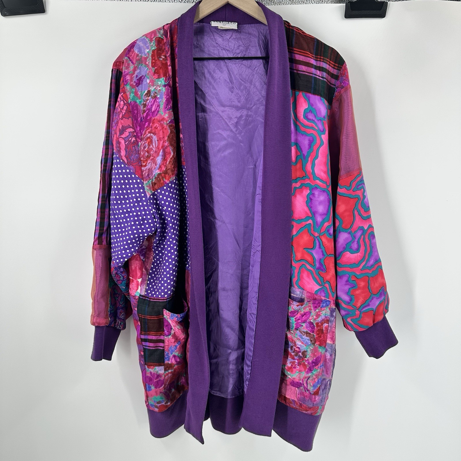 MAGGIE SHEPHERD AUSTRALIA Jacket PATCHWORK Large … - image 3