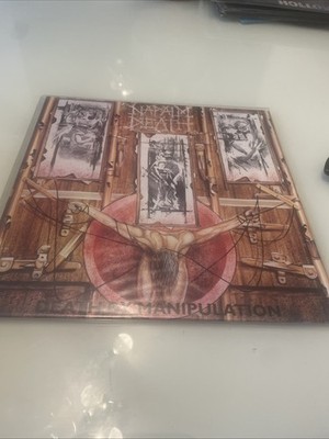 Napalm Death Vinyl LP Death By Manipulation Excellent 1992 Press MOSH51