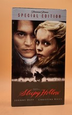 Sleepy Hollow VHS 1999 Johnny Depp **Buy 2 Ge...