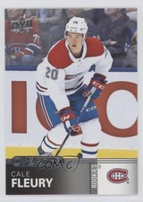 2019-20 Upper Deck Overtime Rookies Cale Fleury #116 8tn