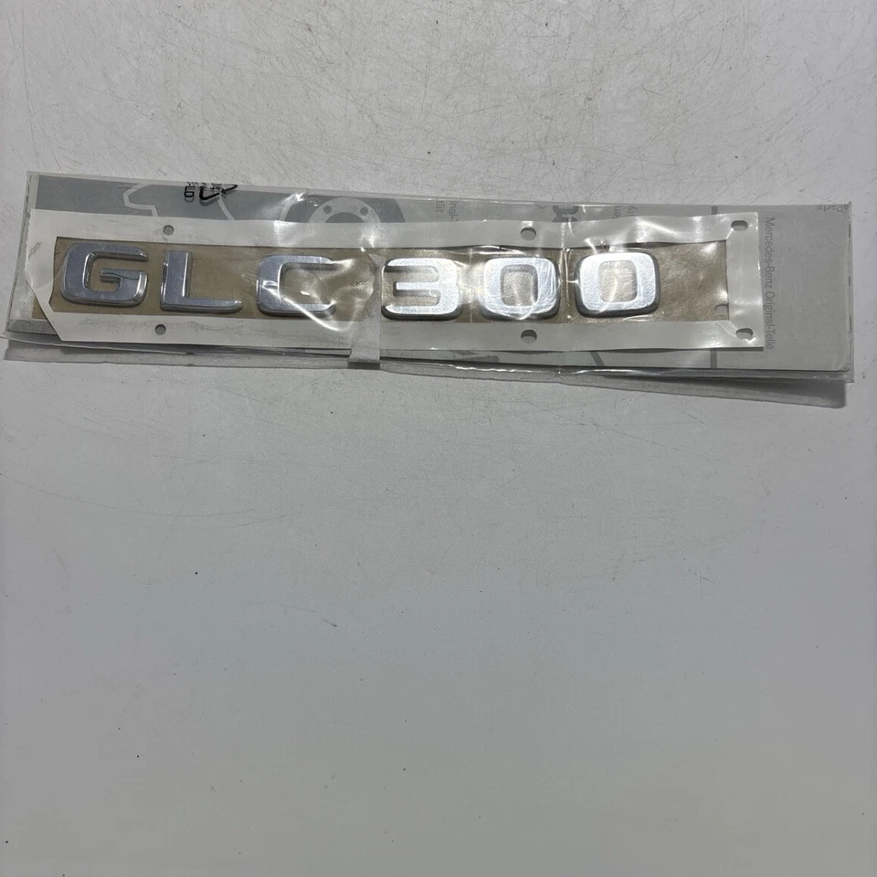 Mercedes-Benz GLC300 Rear Emblem NEW Genuine OEM A2538171700 2016 - 2022 - Image 3 of 4