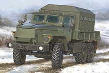 Trumpeter 01071, skala 1:35, rosyjski URAL 4320 CHZ, ciężarówka, model pojazdu wojskowego, zestaw
