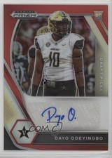 2021 Panini Prizm Draft Picks Red 199/199 Dayo Odeyingbo #DPA-DAY Auto 0rd2