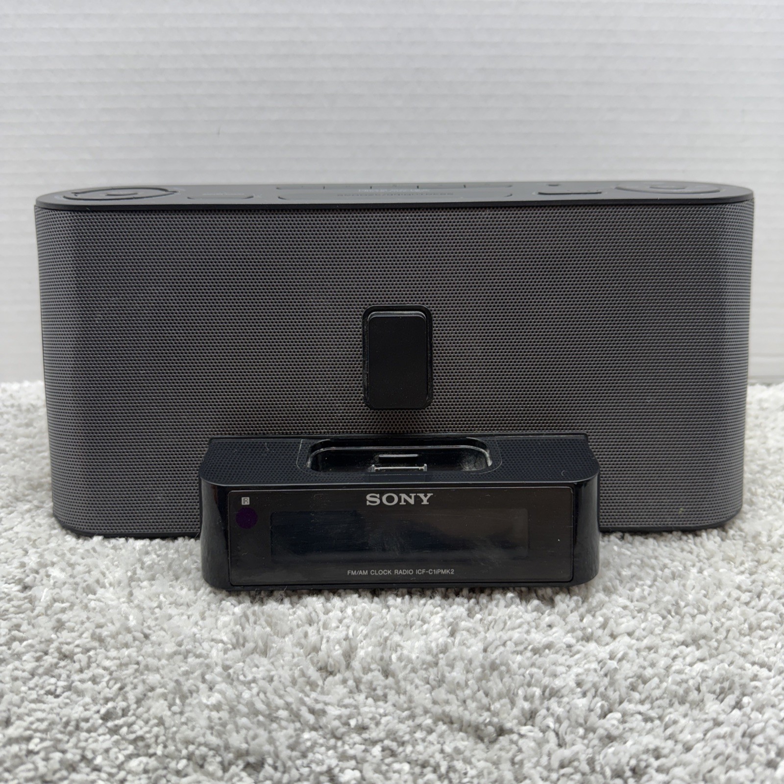 Sony Dream Machine FM / AM Alarm Clock Radio ICF-C1iPMK2 iPo