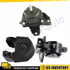 Engine Motor & Transmission Mount Set 3PCS. 2006-2008 for Hyundai Sonata 2.4L