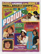 Revue PODIUM HIT Sheila Claude François Ringo Bruce Lee Nino Ferrer Annie Cordy