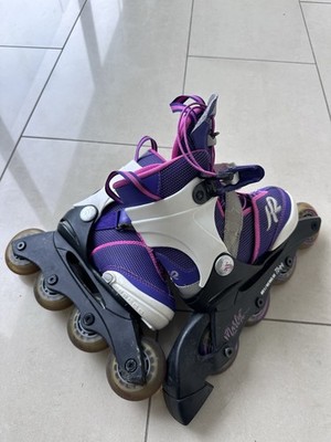 K2 Marlee Pro Kids Adjustable Inline Skates Purple/Pink/White EU 29-34