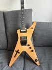 D3 Southern Cross Electric Guitar Flame Maple Veneer Natural Wood 6 Strings