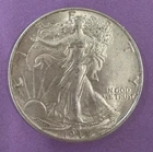 1944 Walking Liberty 50C Half Dollar - AU