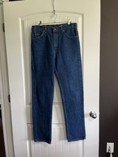 Very Vintage Levi s 34X34 Orange Tag Missing Paper Tag Denim Cotton Rare
