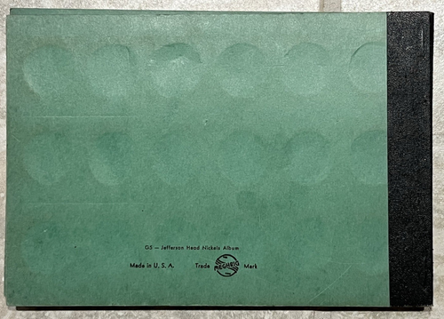 MEGHRIG 1938 - 1965 JEFFERSON NICKEL BOOK 5c Complete 72 coin Collection Album - Picture 7 of 16
