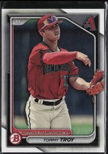 2024 Bowman Prospects Tommy Troy #BP-76 Arizona Diamondbacks Rookie