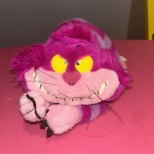 Disney Store Alice In Wonderland Cheshire Cat Plush RARE Vtg.