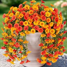 Hanging Decor - Artificial Morning Glory Vine for Home Room - DIY Gift Props