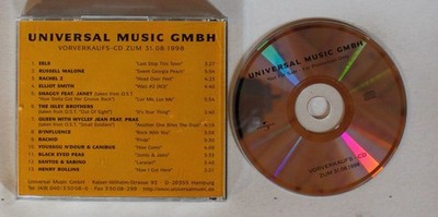 Universal Vorverkaufs CD Zum 31.08.1998 GER CD 1998 Eels Elliot Smith Queen