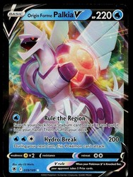 Origin Forme Palkia V 039/189 Astral Radiance Ultra Rare Holo