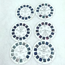 Lot of 6 View Master Reels - Hollywood Mickey Mouse A 012-232 thru F 012-237