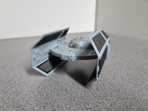Star Wars Action Fleet Imperial Tie Bomber Vehicle 1995 With AT-AT Driver Figure - Picture 3 of 7