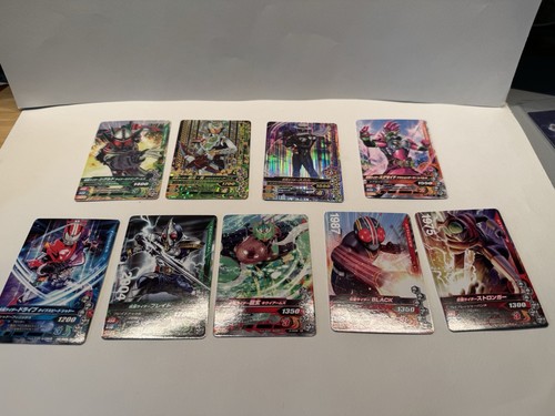 Kamen Rider Cards - 9 cards
