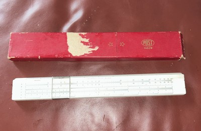 Vintage THE FREDERICK POST CO. 1452W Slide Rule w/Org. Box Japan