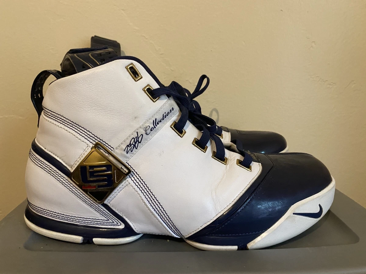 Nike Zoom LeBron 5 White Midnight Navy | eBay