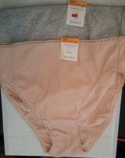 Charter Club Intimates NEW Lot of 2 Small Core Panty High Cut Briefs Cotton