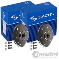 2X Sachs Domlager Satz Vorne Beidseitig Passend FÜR Ford Galaxy Mondeo S-MAX