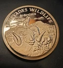 1993 Nevada’s Wildlife Bighorn Ram Rare Coin 2 Troy Oz .999 Fine Silver