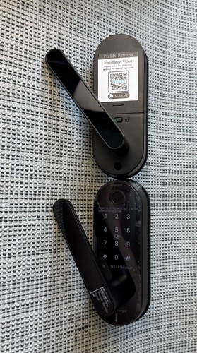 NEW Samtecht S Smart Lock Keyless Entry Finger Print Smart Door Lock w/Handle - Picture 2 of 9