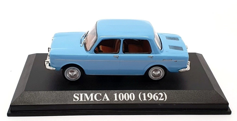 Altaya 1/43 Scale Diecast 4921N - 1962 Simca 1000 - Blue - Image 4 of 4