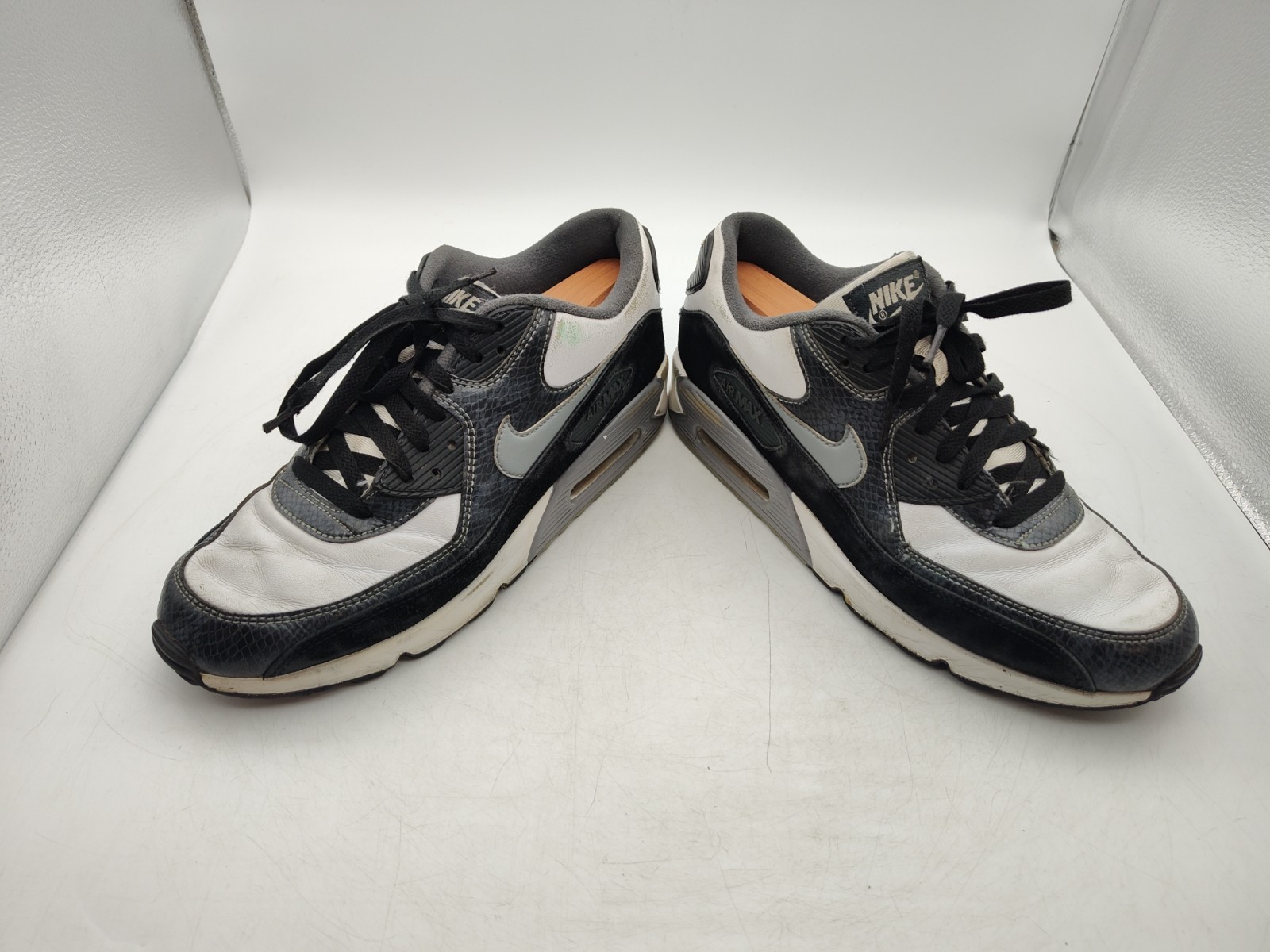 NIKE-AIR MAX 90-PYTHON-WHITE/GRAY-ANTHRACITE-SHOE… - image 9