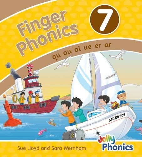 Finger Phonics Book 7: in Precursive Letters (British English ed