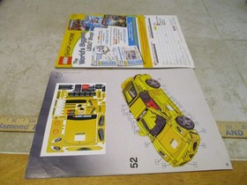 Lego Racers Instruction Book 1 2 Manual 8143 Ferrari 1/17 F430 Challenge