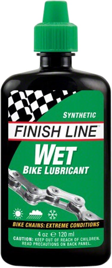 Finish Line Wet Bike Chain Lube - Водостойкая долговечная смазка для велосипедных цепей 2990₽