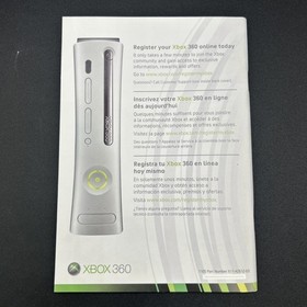 Xbox 360 Console Original Manuals + BONUS madden 07 Manual!!  LOOKS BRAND NEW