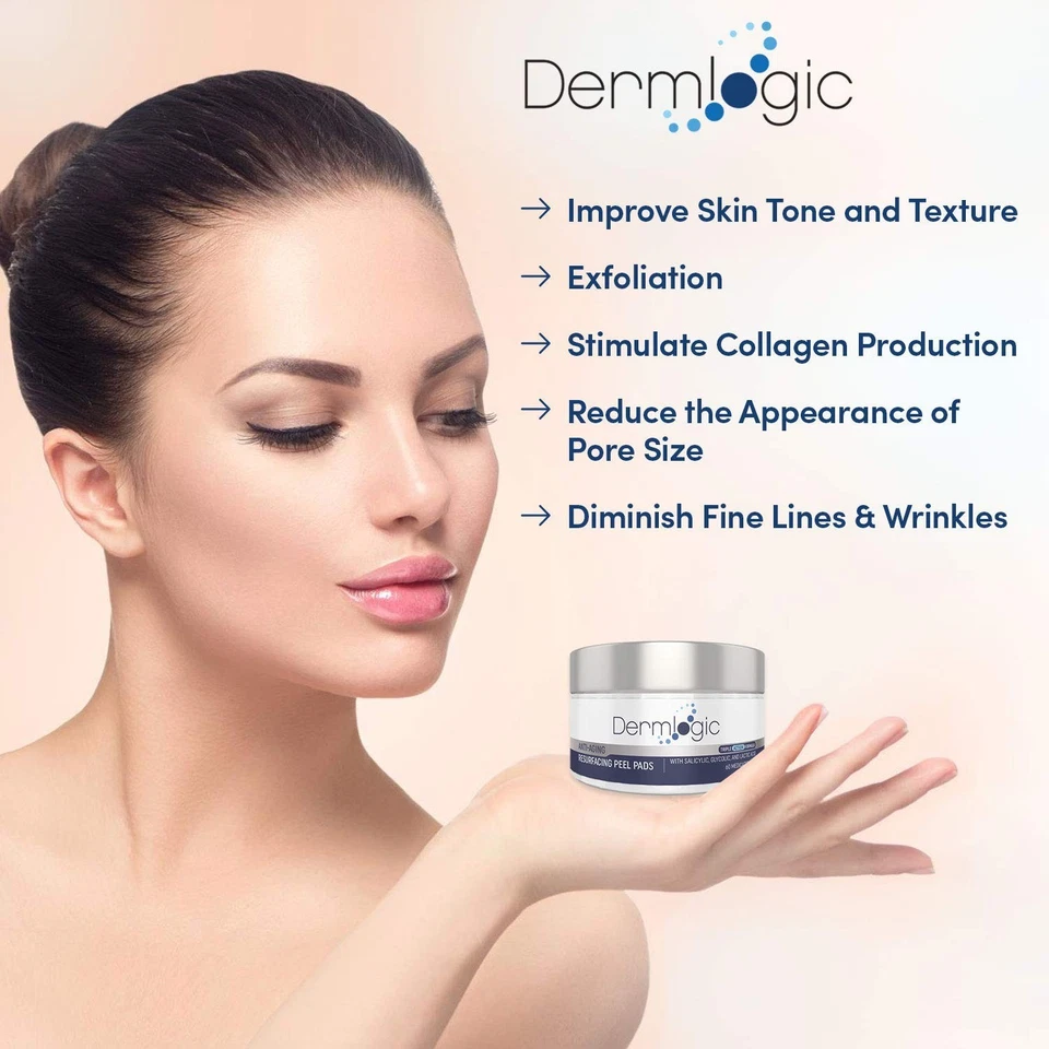 Revitalizing Radiant Glow Peel Pads - Anti-Aging with Lactic & Glycolic Acids - Image 4 of 4