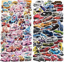 100Pcs Water Bottle Stickers for Kids, Cute Car Stickers for Water Bottles, Viny