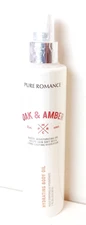 Pure Romance BODY DEW Hydrating Body Oil Oak & Amber Scented SEALED 7 oz