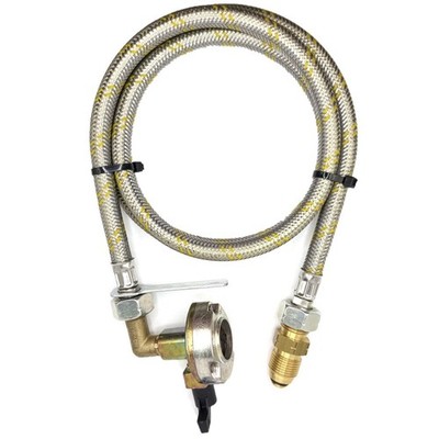 LPG POL USA Gas Bottle LH, 21.8mm butan, KLF German type and 27mm Patio Clip On