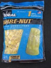 Ideal Wire-Nut® 30-274 18-12AWG Twist-On Wire Connectors 74B Yellow - Lot of 500