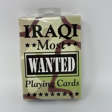 Iraqi Most Wanted Playing Cards Bicycle Brand Made in U.S.A. 