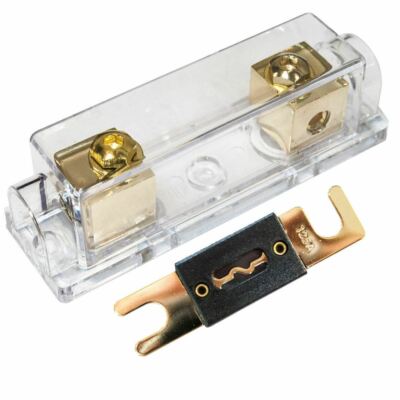 IMC Audio Premium ANL Fuse Holder with (1) 250 Amp Gold Wafer Fuse Fits 0/2/4/6/