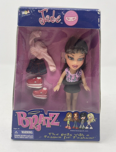 BRATZ Die Mädchen mit der Leidenschaft für Mode! Jade Mode Mini Puppe-Mattel 2002