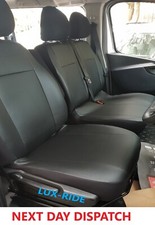 TAILORED FRONT SEAT COVERS For MERCEDES BENZ VITO 2015 - 2026 ART. LEATHER