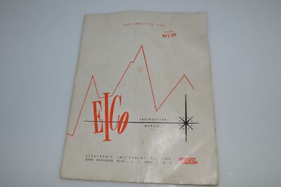 TC EICO MODEL FT-90 Hochwertiger FM Tuner Bedienungsanleitung (BOOK600)