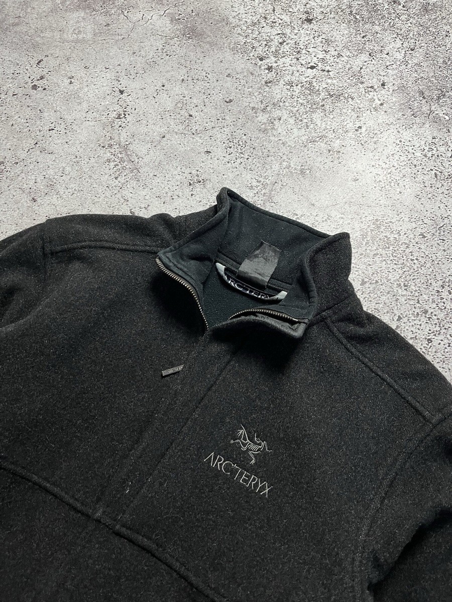 24k ARC’TERYX WOOL COMBINATION JACKET Arc'teryx Alpha SV Jacket - 24K Black – Kith