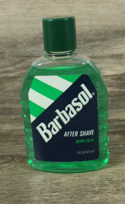 1 Barbasol After Shave Lotion BRISK for Smooth Fresh, Skin 5oz ea. USA