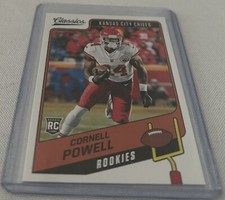 2021 Panini Classics Football Cornell Powell Kansas City Chiefs Rookies #190