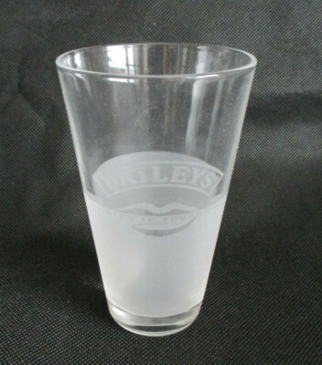  Baileys Bailey's Glas - LISTEN TO YOUR LIPS - satiniert -  2cl / 4 cl  NEU