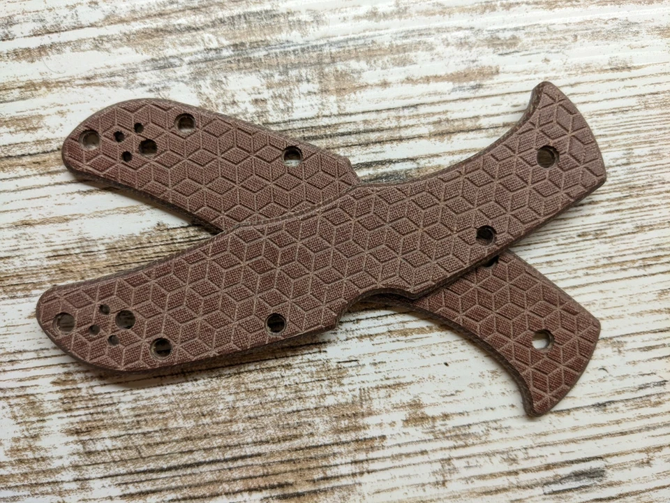 Básculas Micarta para Spyderco Endura 4 (solo manijas) Foto 2 de 4